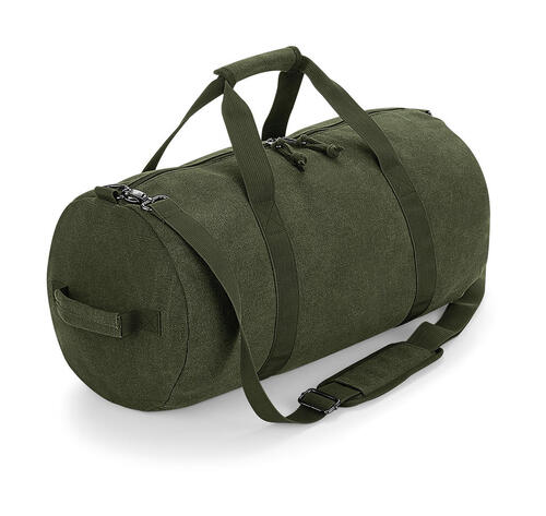 Bagbase Vintage Canvas Barrel Bag BG655 Tasche NEU 