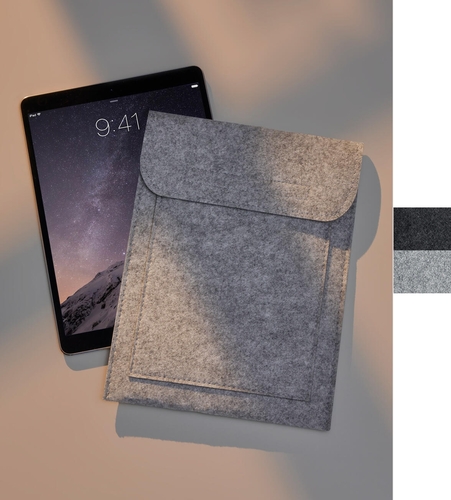 Bag Base Felt Tablet Tasche Case Klett bedruckbar Filz Schule iPad SlipBG727