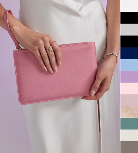 Bag Base Boutique Accessory Pouch Lederoptik Trageschlaufe bedruckbar BG750NEU