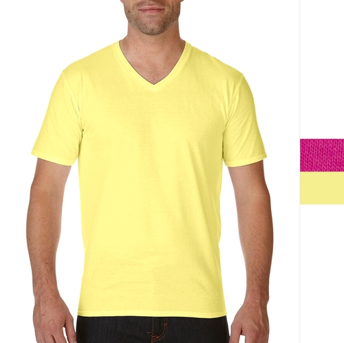 20er Pack Premium Cotton Adult V-Neck T-Shirt