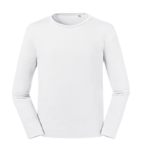 Russell Pure Organic Herren Pure organisch Longsleeve Tee Baumwolle R-100M-0 NEU