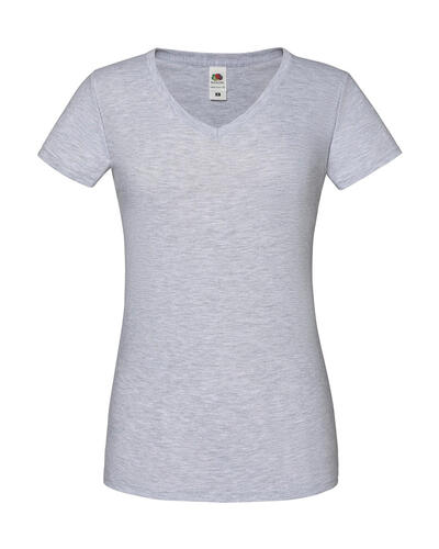 Fruit of the Loom Damen Iconic 150 V Neck T-Shirt Baumwolle 61-444-0 NEU 