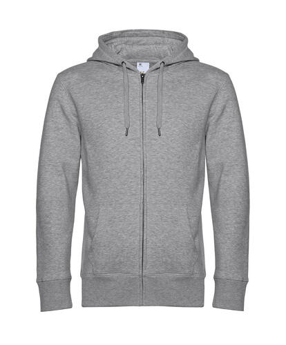 B&C Unisex Herren Damen KING Zipped Hooded Sweatjacke bedruckbar WU03K NEU 