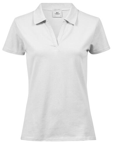 Tee Jays Damen Luxury Stretch V Poloshirt organisch Bio Mini Piqu� 1409 NEU 