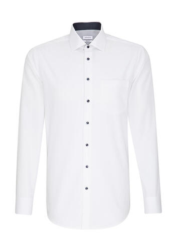 Seidensticker Seidensticker Contrast Patch Regular Fit 1/1 Business Kent 193690 