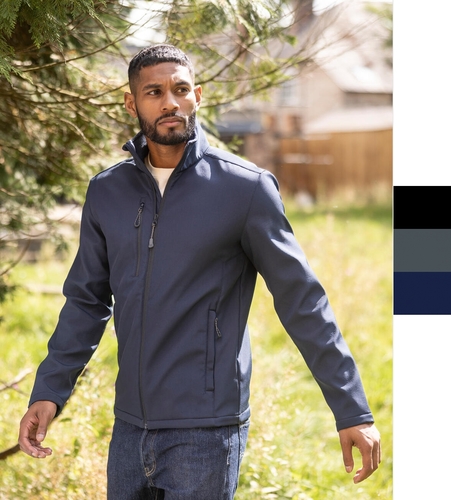 Regatta Honestly Made Herren Recycled Softshell Jacke kein Logo TRA600 NEU