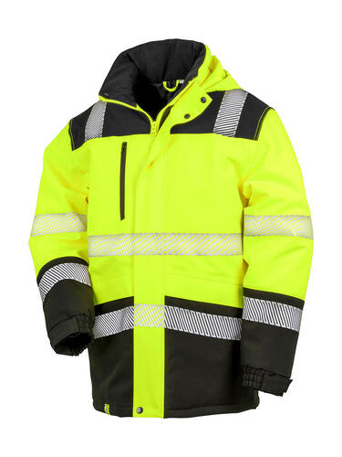 Result Safe-Guard Waterproof Softshell Safety Coat Reflektionsstreifen R475X 