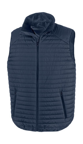 Result Herren Thermoquilt Gilet Weste gesteppt leicht DuPont Sorona R239X NEU 