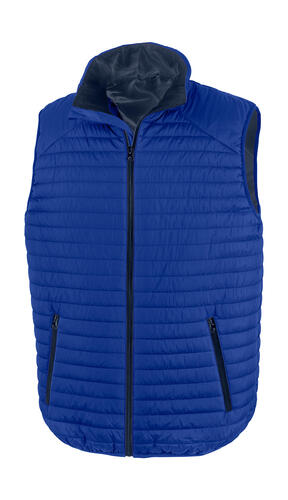 Result Herren Thermoquilt Gilet Weste gesteppt leicht DuPont Sorona R239X NEU 