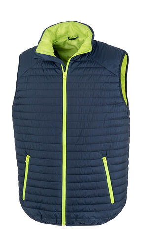 Result Herren Thermoquilt Gilet Weste gesteppt leicht DuPont Sorona R239X NEU 