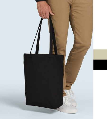 Jassz Bags Canvas Baumwolle Bag Lange Griffe Gusset Heavy Canvas 384212LH NEU