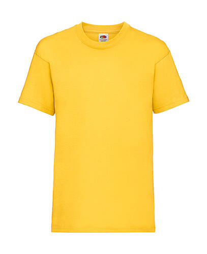 Fruit of the Loom Kinder rundhals T-Shirt Baumwolle Valueweight 61-033-0 NEU 