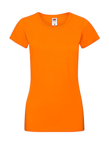 Fruit of the Loom Damen weiches T-Shirt Lady-Fit Sofspun 61-414-0 NEU 