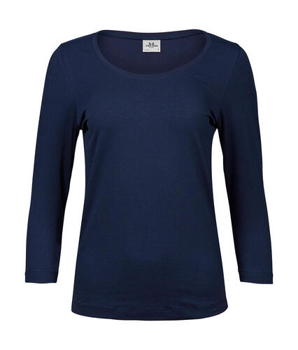 2er Pack Ladies 3/4 Sleeve Stretch Tee 