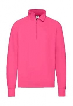 Fruit of the Loom Herren Sweater RV Kragen Lightweight Zip Neck 62-158-0 NEU 