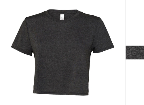 4er Pack Womens Flowy Cropped Tee