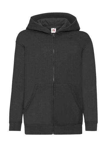 Fruit of the Loom Unisex Kinder Hooded Sweat Jacke 116-164 62-045-0 NEU 