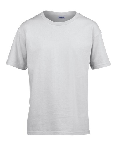 Gildan Kinder T-Shirt Baumwolle Deluxe Softstyle Kids Ring Spun T 64000B NEU 