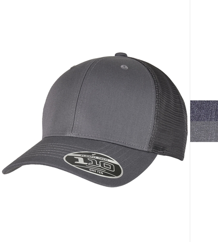 Flexfit 110 Flexfit Melange Trucker Netz Baseballkappe 110PT NEU
