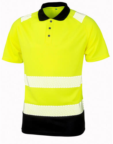Result Genuine Recycled Safety Polo Shirt Sicherheitsreflektor S/M-2XL/3XL R501X 