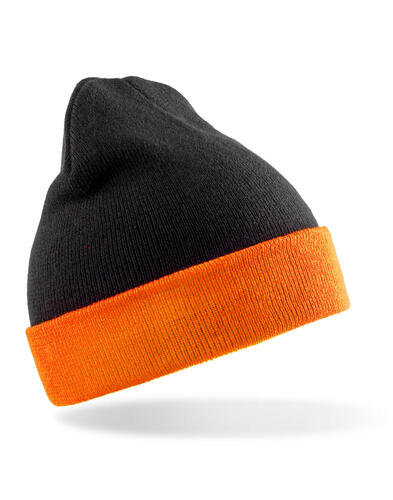 Result Genuine Recycled Recycled Black Compass Beanie RC930X 