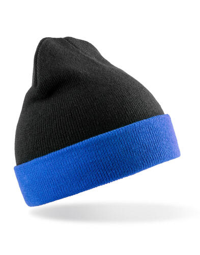 Result Genuine Recycled Recycled Black Compass Beanie RC930X 