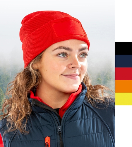 Result Genuine Recycled Thinsulate Printers Beanie bedruckbar 3M Winter RC934X