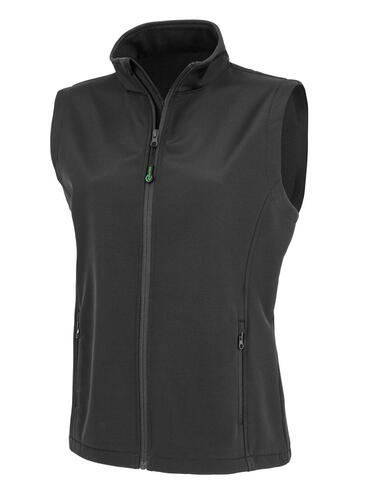 Result Genuine Recycled Damen Women 2-Layer Printable Softshell B/W Weste R902F 