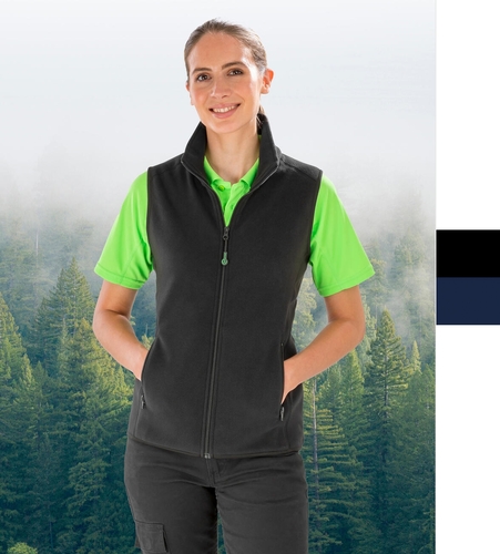 Result Genuine Recycled Herren Fleece Polarthermic Bodywarmer Weste R904X NEU