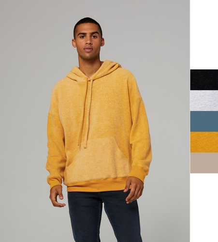 Bella+Canvas: Unisex Sueded Fleece Pullover Hoodie 3329 Wildlederoptik NEU