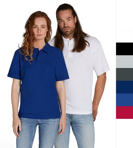 SG Essentials: Damen Herren Unisex Poloshirt 60 Grad waschbar Top SGE501 NEU