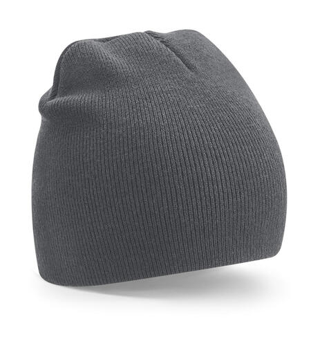 Beechfield: Recycled Original Pull-On Beanie Doppellagiger Strick 5 FarbenB44R 