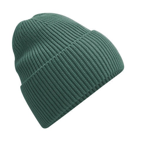 Beechfield: Oversized Cuffed Beanie Rippstrick in 5 Farben Recycled Umwelt B384R 