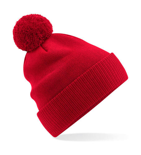 Beechfield: Organic Cotton Snowstar Beanie mit Quaste Umwelt in 5 Farben B450N 