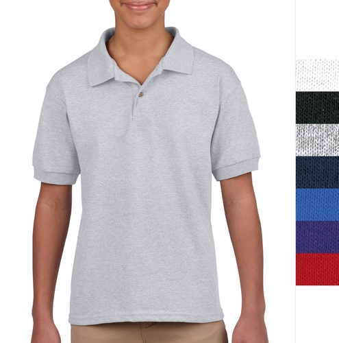 Gildan Kinder Poloshirt DryBlend Hemd S-XL bedruckbar Jersey Polo 8800B NEU