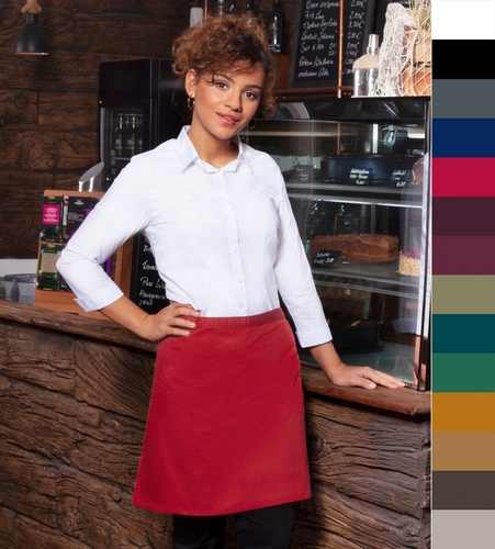 Karlowsky: Bistro Gastro Schrze Waist Apron Basic 70 x 55 cm 60 GradBVS 2 NEU