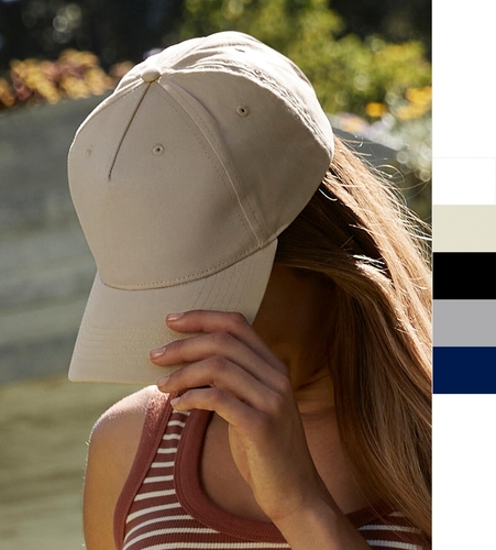 Beechfield Organic Cotton 5 Panel B62N Kappe NEU