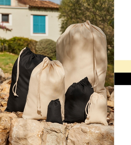 Westford Mill: Beutel Tasche W�schesack XXS - XL Recycled Cotton Stuff BagW915