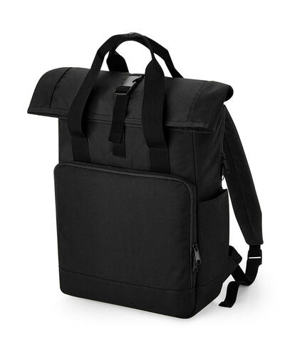 Bagbase: Recycled Twin Handle Roll-Top Laptop Backpack BG118L 
