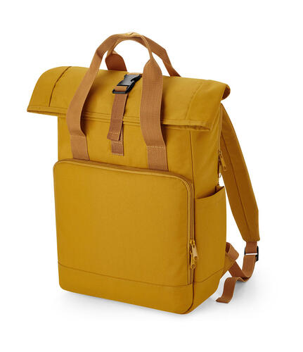 Bagbase: Recycled Twin Handle Roll-Top Laptop Backpack BG118L 