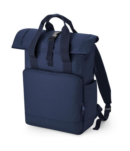 Bagbase: Recycled Twin Handle Roll-Top Laptop Backpack BG118L 