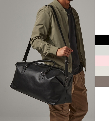 Bagbase: Boutique Reise Sport Tasche Weekender Lederoptik in 3 Farben 25LBG760