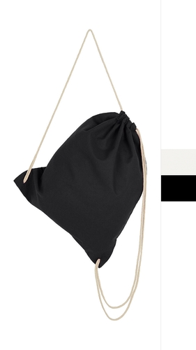 3er Pack Organic Cotton Drawstring Backpack