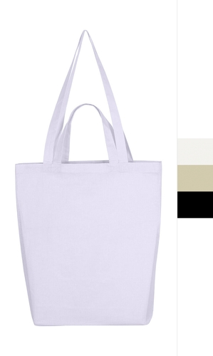 2er Pack Double Handle Gusset Bag