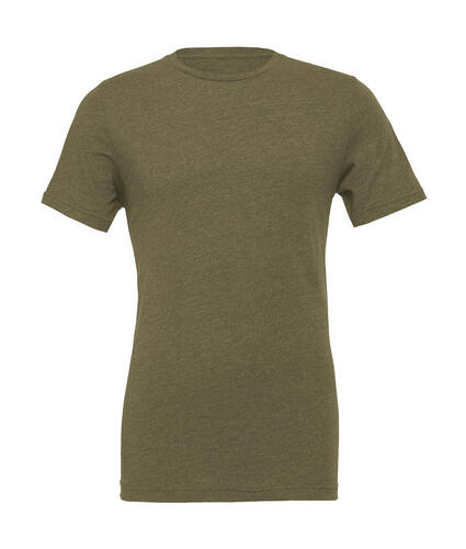 3er Pack Unisex Heather CVC Short Sleeve Tee 
