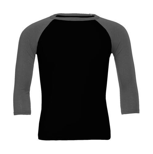 2er Pack Unisex 3/4 Sleeve Baseball T-Shirt 