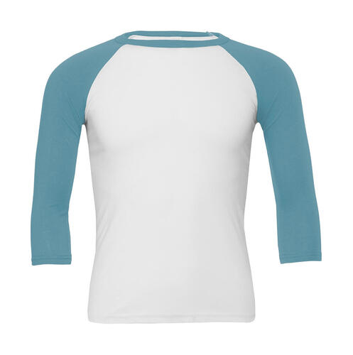 2er Pack Unisex 3/4 Sleeve Baseball T-Shirt 