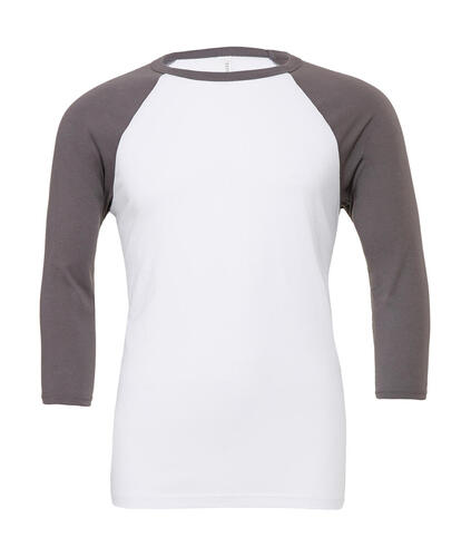 4er Pack Unisex 3/4 Sleeve Baseball T-Shirt 