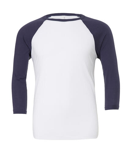 5er Pack Unisex 3/4 Sleeve Baseball T-Shirt 