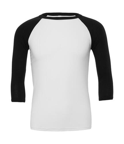 10er Pack Unisex 3/4 Sleeve Baseball T-Shirt 